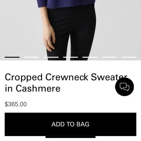 Theory Cashmere Purple Pullover Luxuriously Soft and Warm - Picture 7 of 7